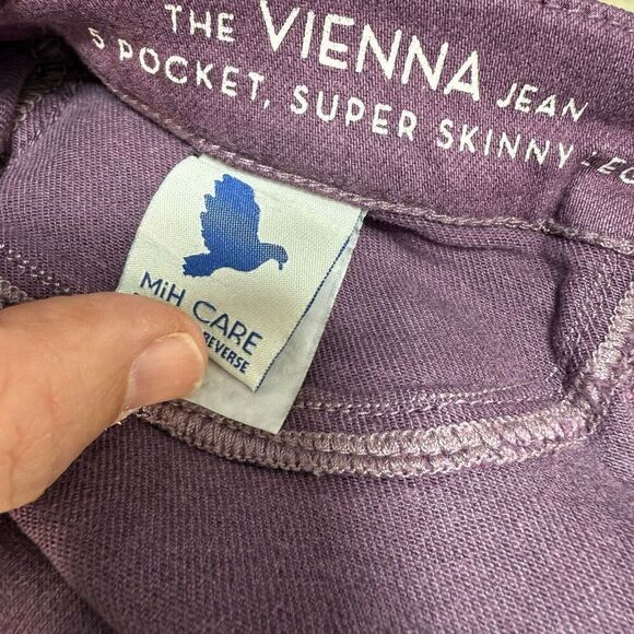 Women’s Jeans sz 28 Made in Heaven by Theory Jeans sz 28 Skinny Purple # F830 - Picture 9 of 10